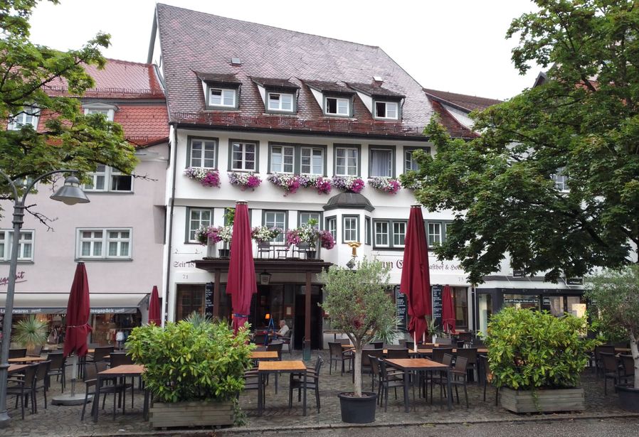 Ravensburg Germany restaurant outside