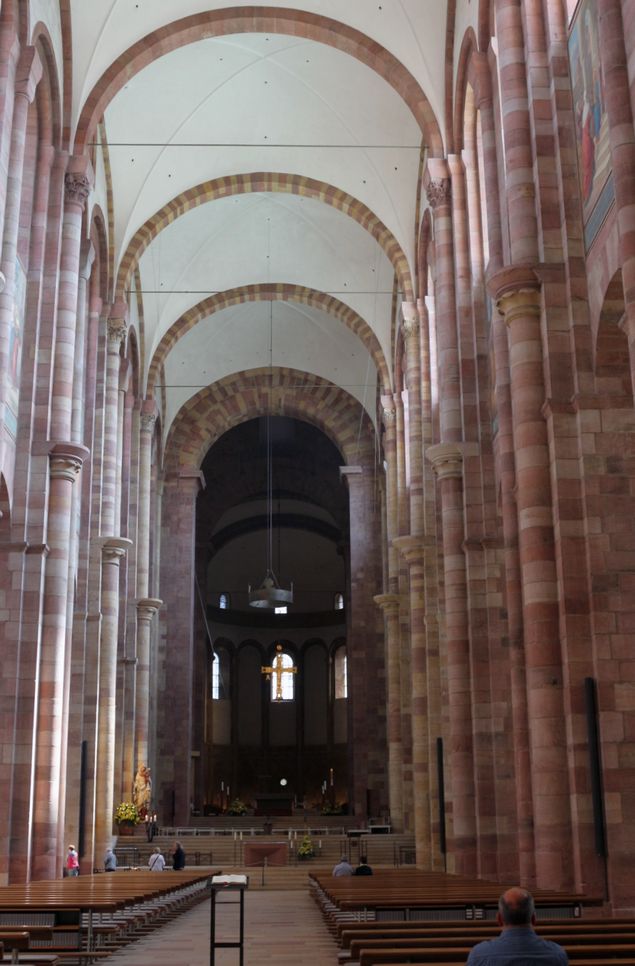 Speyer Germany catholic cathedral interior