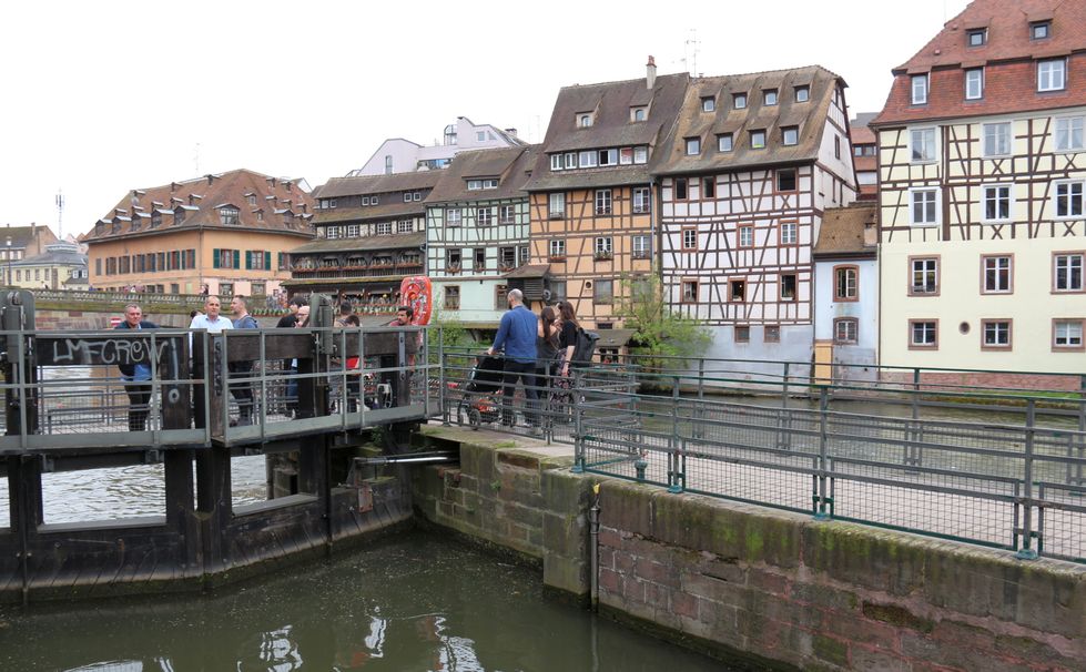 Strasbourg petit France locks