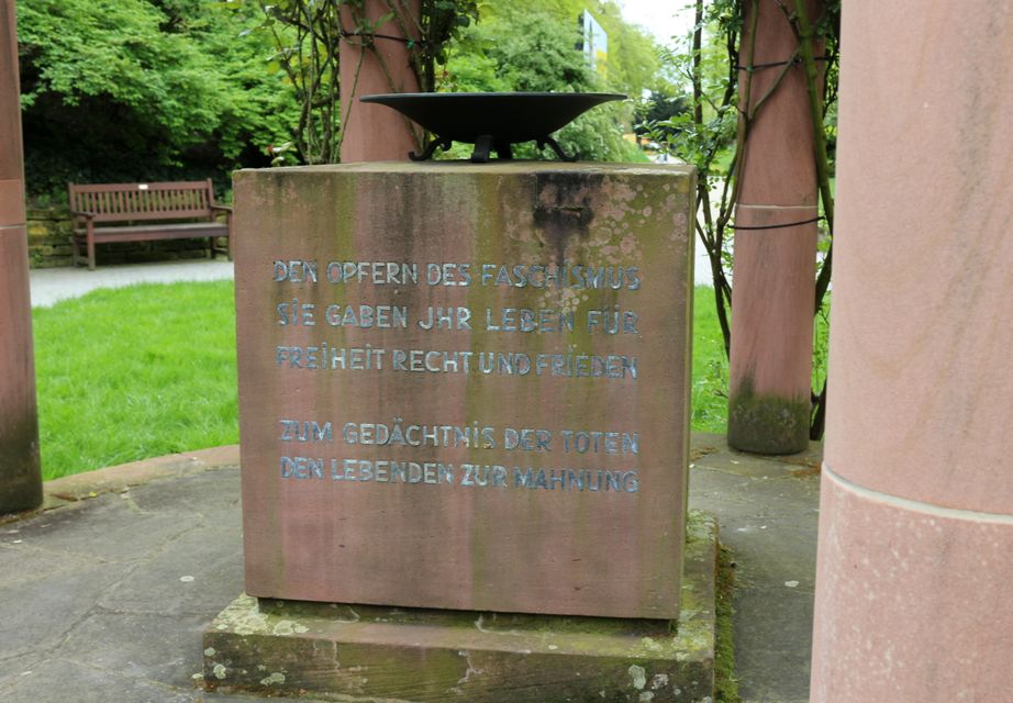 Worms Germany memorial fascism