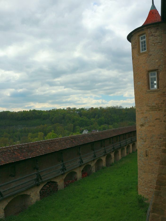comburg monastery tower fortified walls