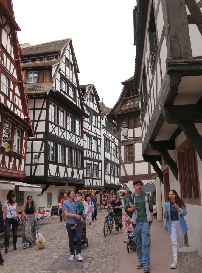 timbered houses Strasbourg petit France