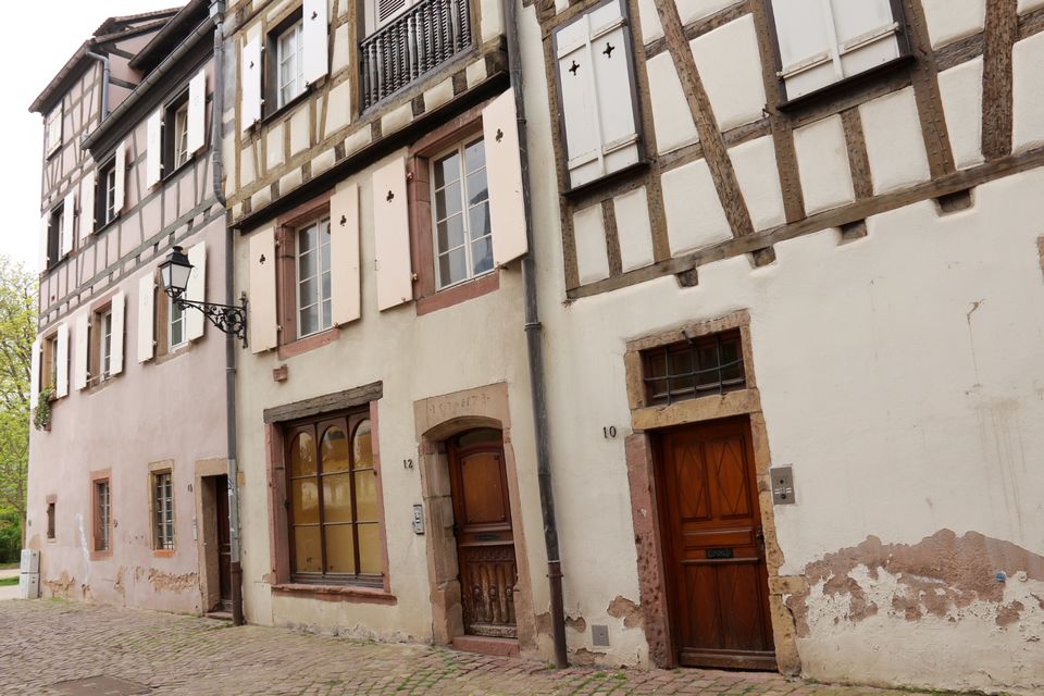 workers quarter historical Colmar France