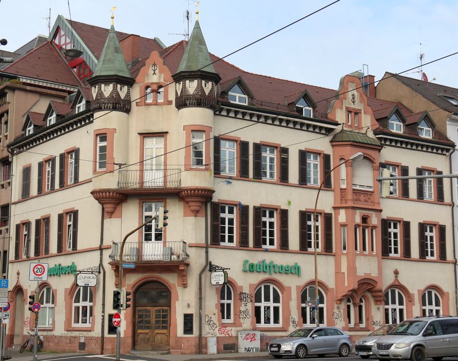 Freiburg Germany Laubefrosch cafe